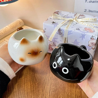 Siamese Cat Ceramic Cup