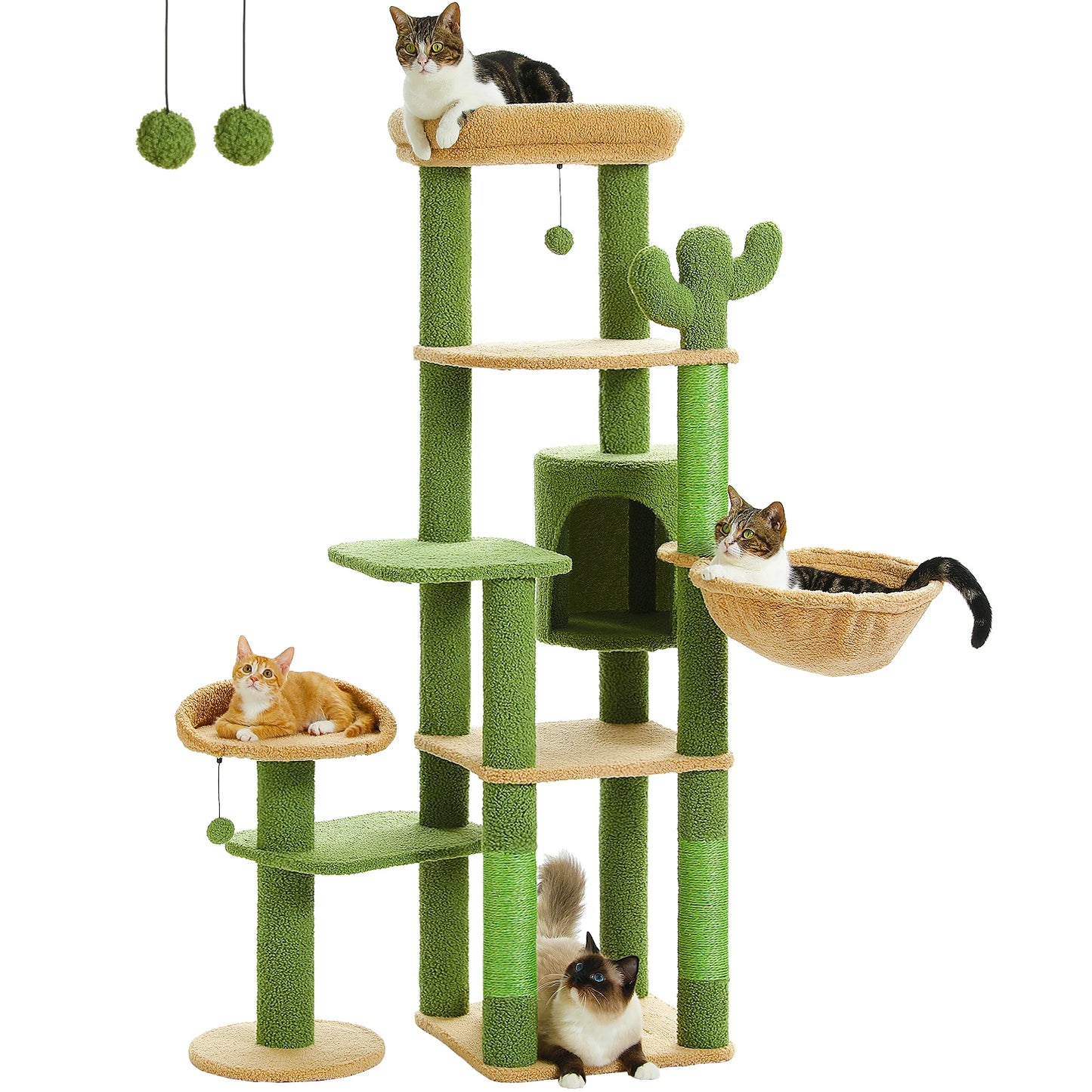 Play Tree for Cats with Scratching Posts