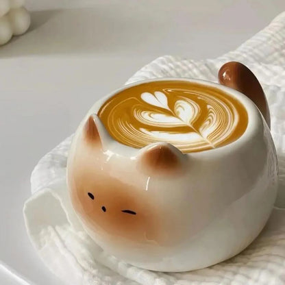 Siamese Cat Ceramic Cup