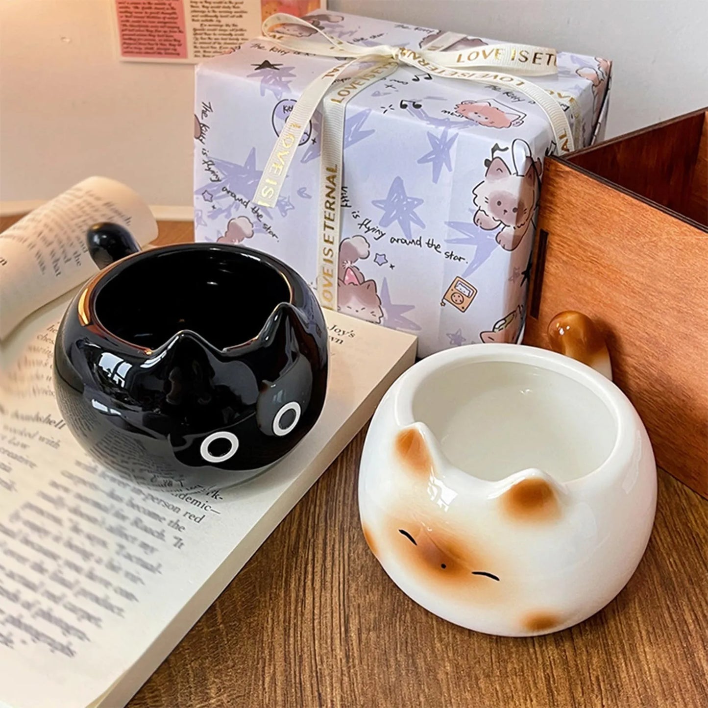 Siamese Cat Ceramic Cup