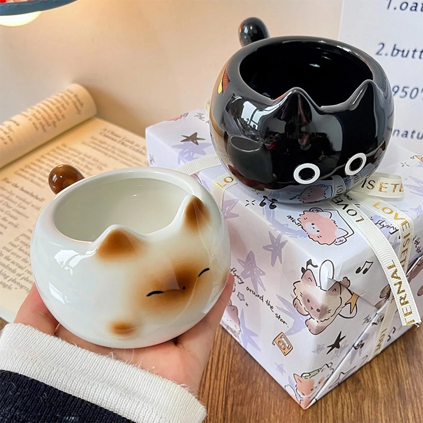 Siamese Cat Ceramic Cup